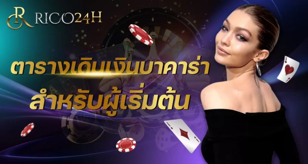 ตารางเดินเงินบาคาร่า rico24h
