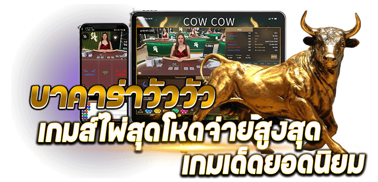 บาคาร่าวัววัว เกมส์ไพ่สุดโหดจ่ายสูงสุด เกมเด็ดยอดนิยม